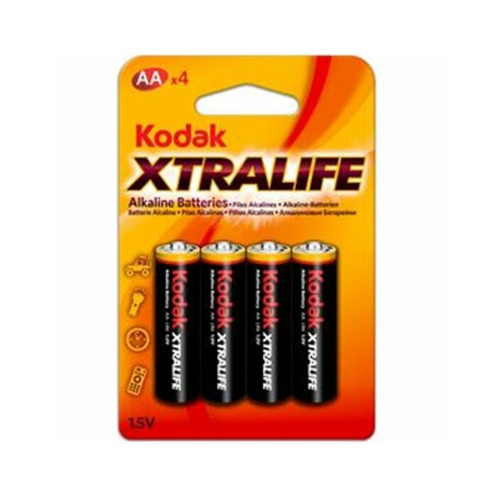 Pilhas Kodak Power AA x4