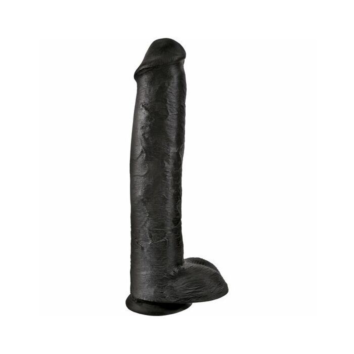 Pénis Realístico King Cock Negro 38cm