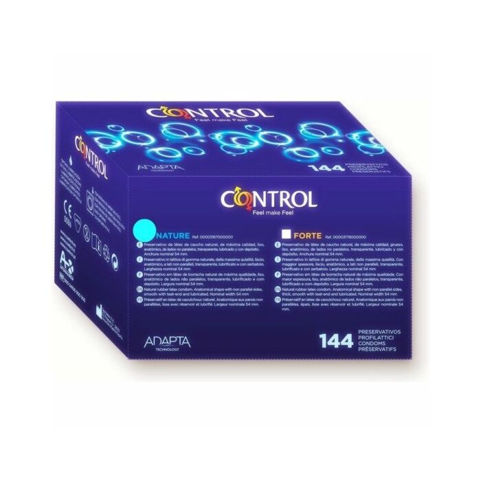 Caixa Profissional Controlo Nature 144uds