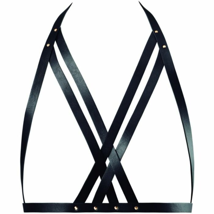 Bijoux indiscrets maze sujetador con correas - negro