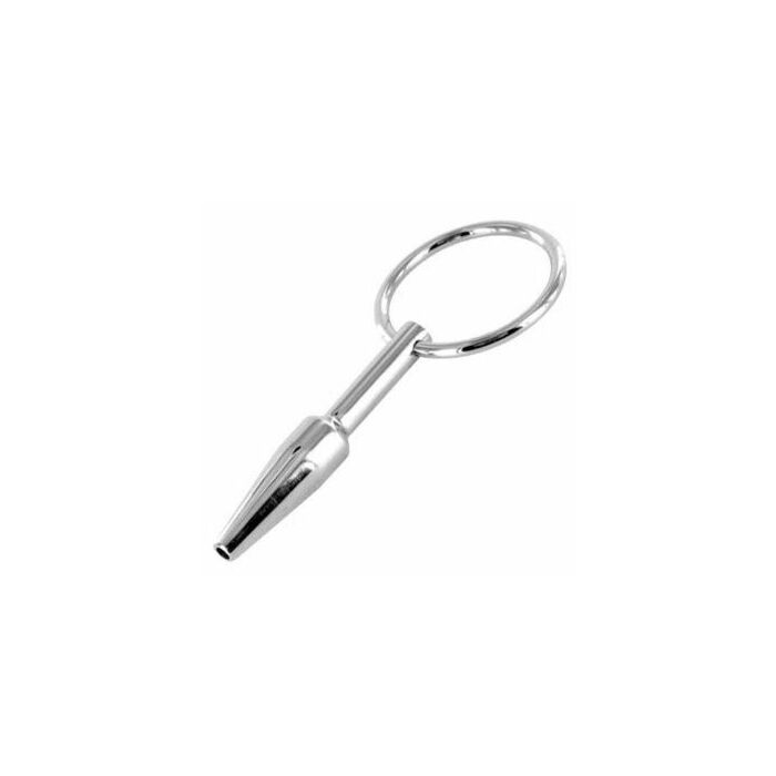 Metal do pênis de metal duro 9 milímetros mini plugue