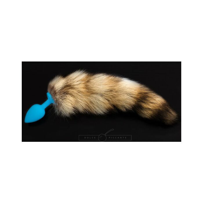 Tampão de silicone azul com cola - s