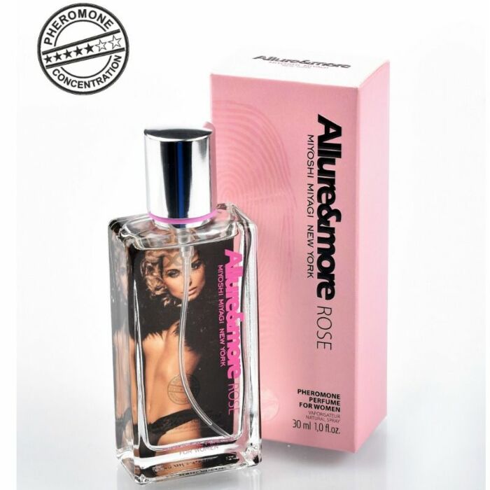 Miyoshi miyagi new york allure&more rose pheromone mujer 30ml