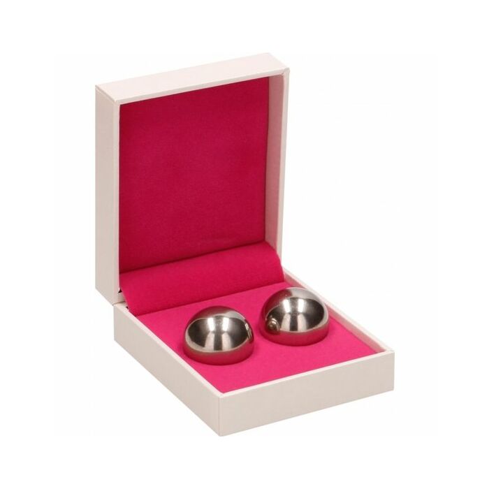 Bolas chinas ben wa balls pesadas plateadas