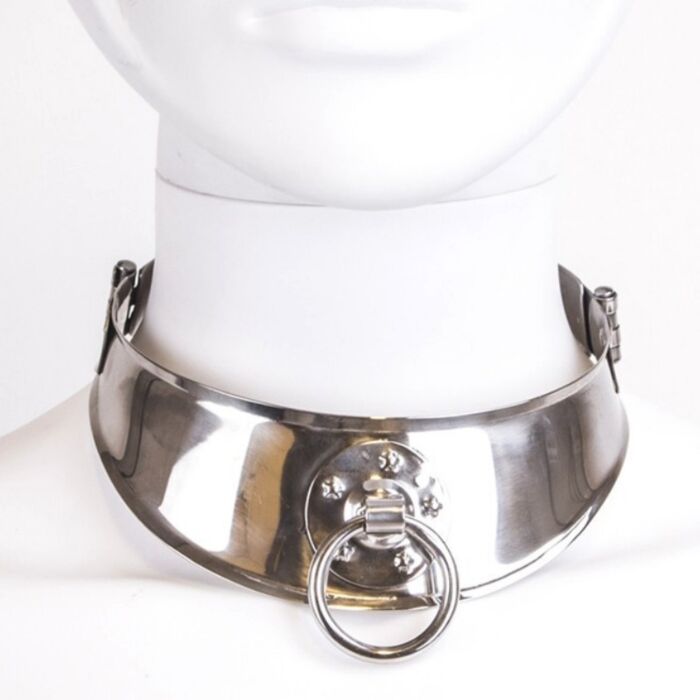Metalhard collar restringidor con anilla