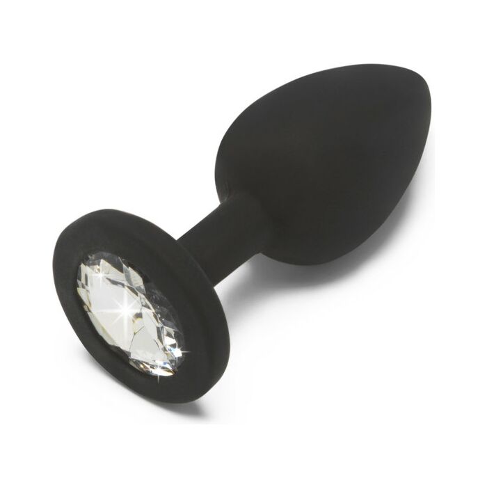 Joia de saque de diamante - plug de silicone - pequeno