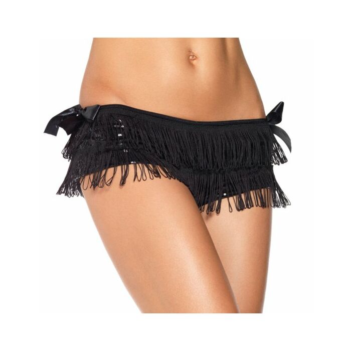 Cueca Lantejoulas Preta