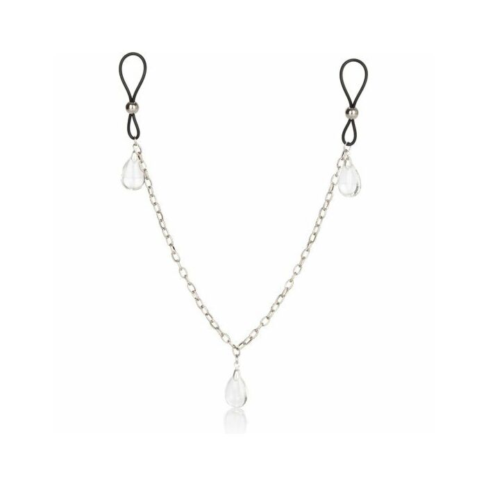 pingentes de vidro para mamilos com corrente