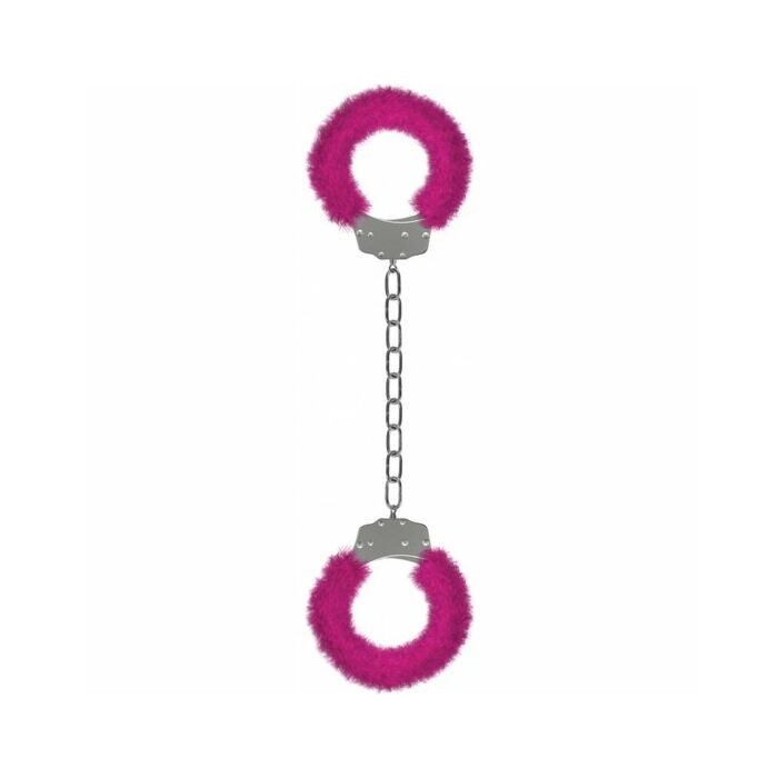 bainhas de perna prazer Ouch com pelúcia rosa