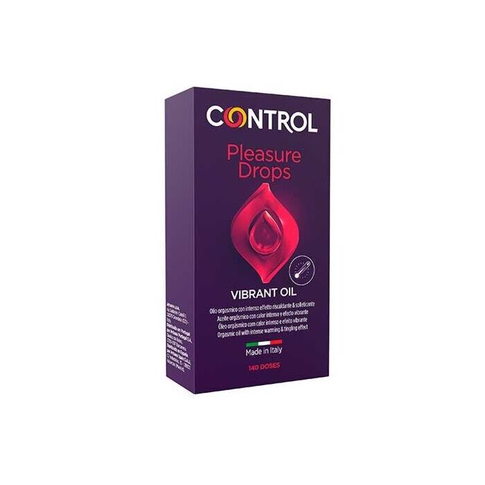 Gotas de Prazer Control Vibrador Óleo - Estimulante Clitoriano