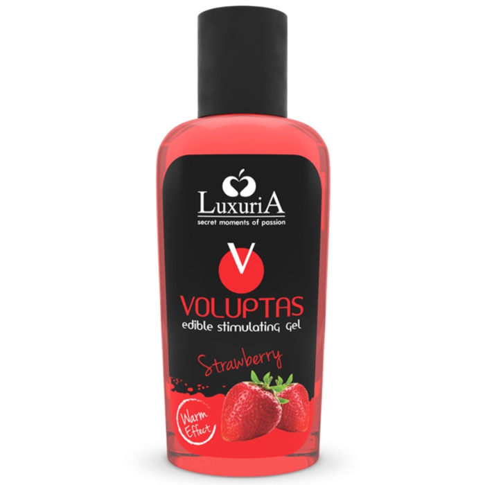 Intimateline Luxuria Gel de Massagem Comestível Morango 100 ml