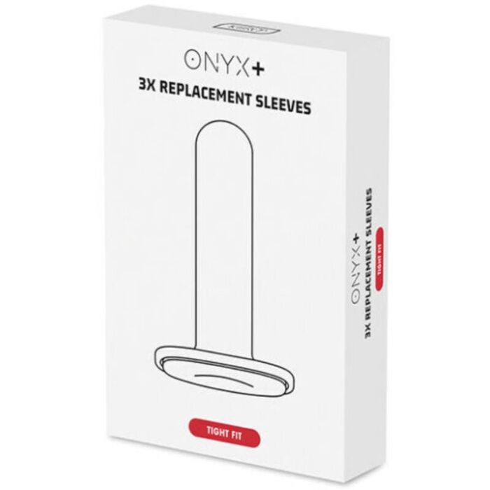 Kiiroo Onyx+ Capa de Substituição Ajuste Firme - Pack 3