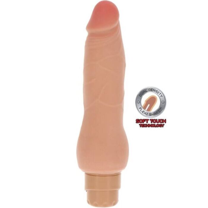 Obtenha Real Vibrador Natural de Dupla Densidade Suave