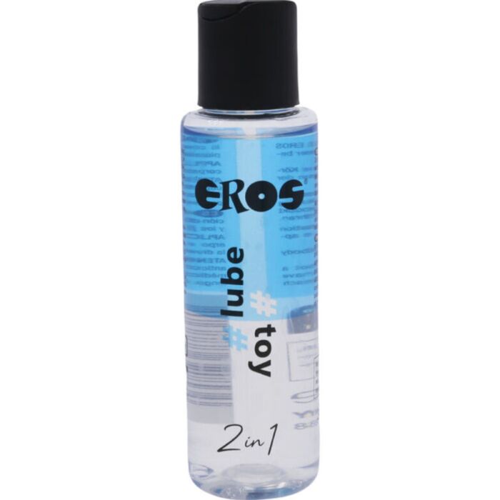 Eros Lubrificante Toy 100 ml - Lubrificante 2 em 1 para Brinquedos e Prazer