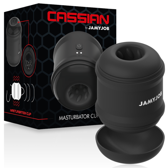 Jamyjob Cassian Masturbador Vibrador - Compacto e Poderoso