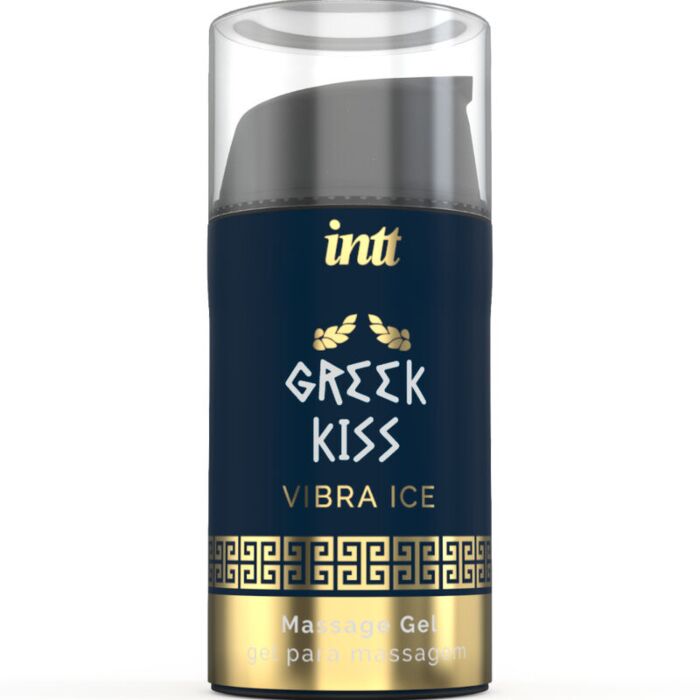 Intt Greek Kiss Gel de Estimulação Anal com Sabor a Menta 15ml - Estimulante Anal com Sabor a Menta