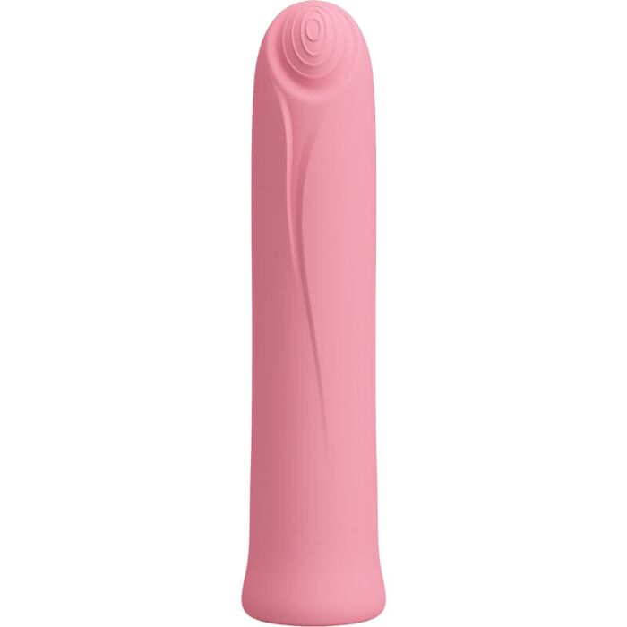 Pretty Love Curtis Mini Vibrador de Silicone Rosa - 12 Modos de Vibração