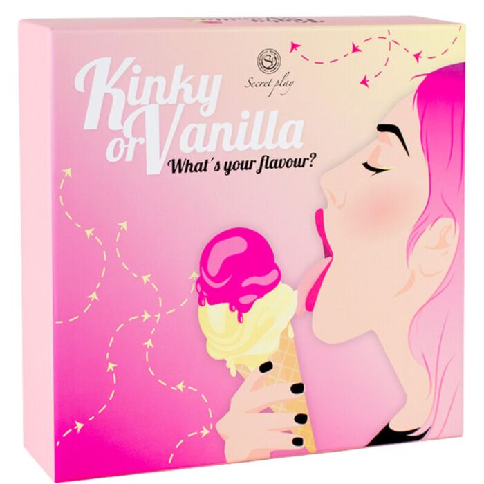 Secretplay - Jogo Kinky or Vanilla com tabuleiro e cartas