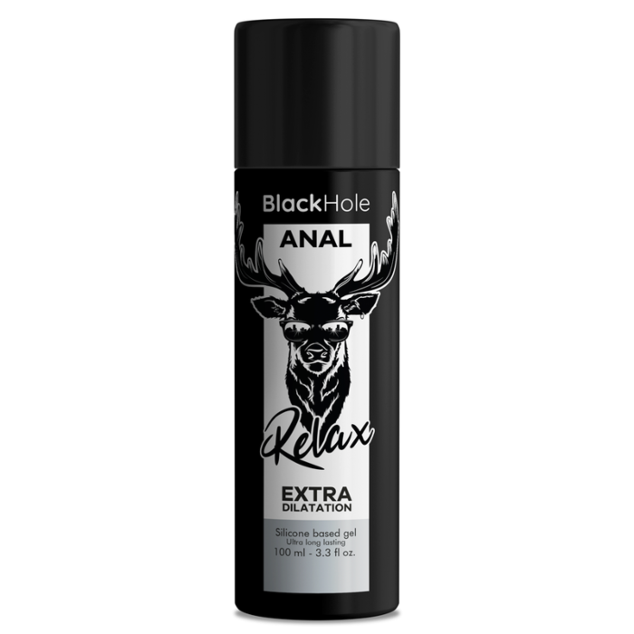 Buraco Negro Anal Relax - Lubrificante de Silicone para Dilatação Anal 100 ml