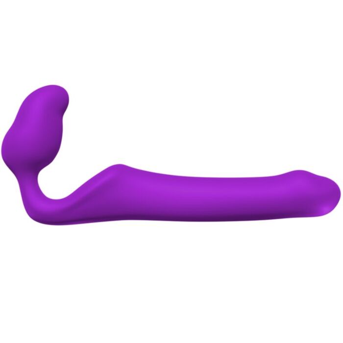 Adrien Lastic Queens Strap-On Flexível Violeta Tamanho M - Produto erótico