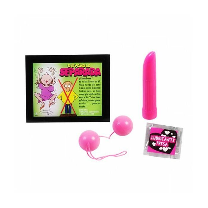 kit de sobrevivência em separado