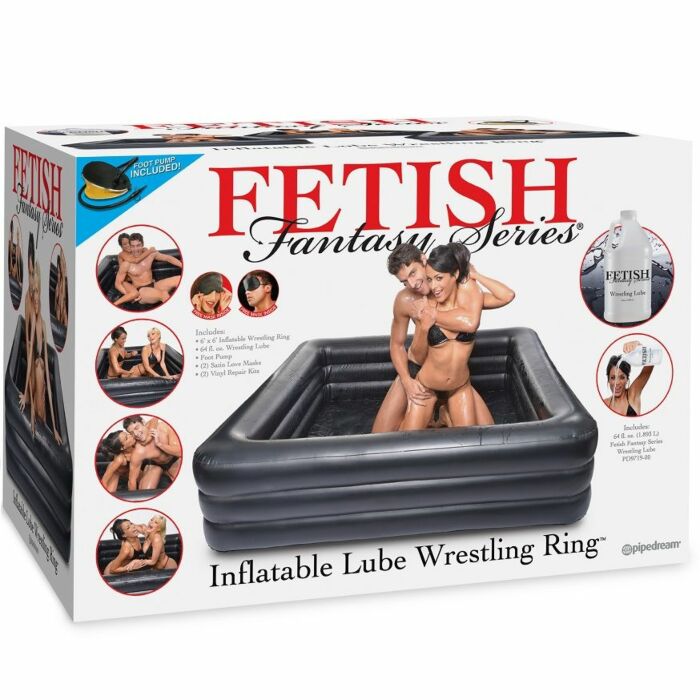 anel Wrestling inflável lubrificado luta