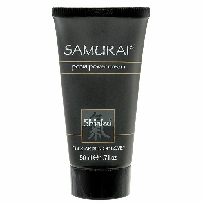 Shiatsu samurai creme ereção potenciador