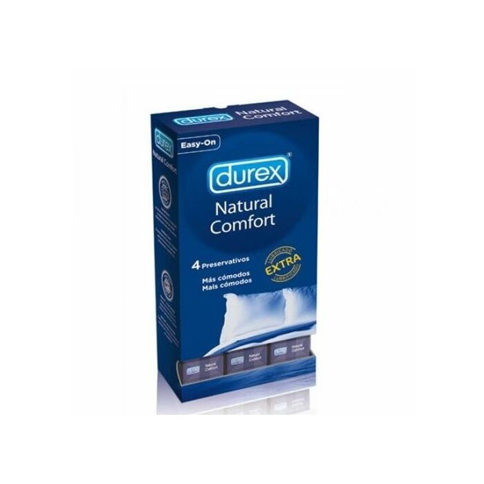 Durex conforto Natural 4 unidades