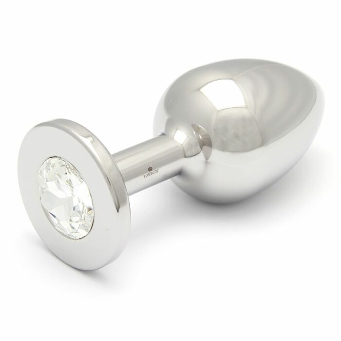 Cristal Swarovski plugue anal XXL 12,5 centímetros / 27 milímetros