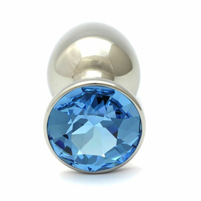 Cristal Swarovski aquamarine anal ligue 7,5 cm / 27 milímetros