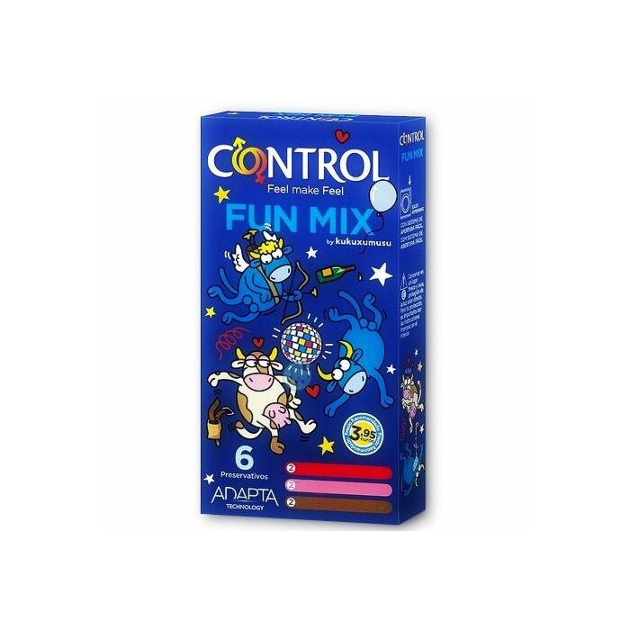 Controle KUKUXUMUSU sentir divertido mix 6 pcs