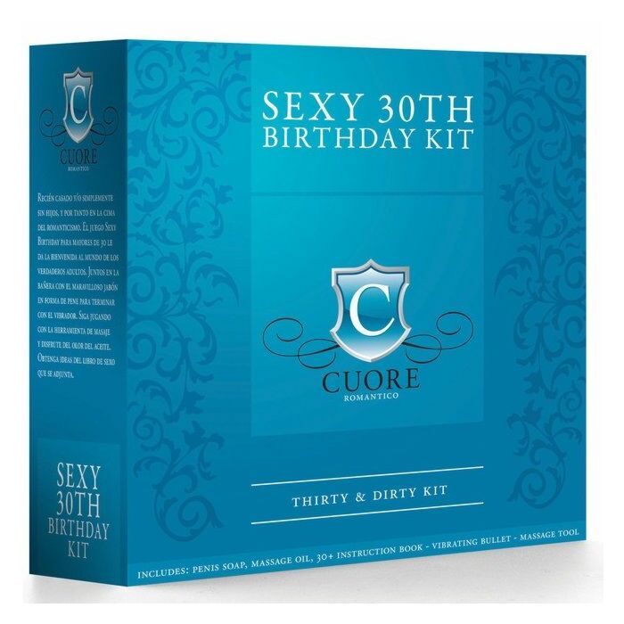 Kit de presente de aniversário 30