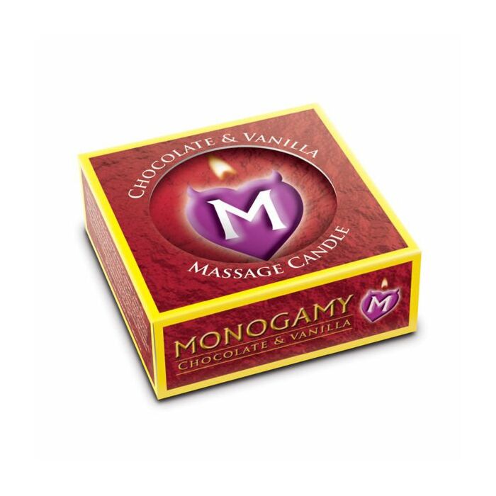 Monogamy vela de masaje chocolate & vainilla 25gr