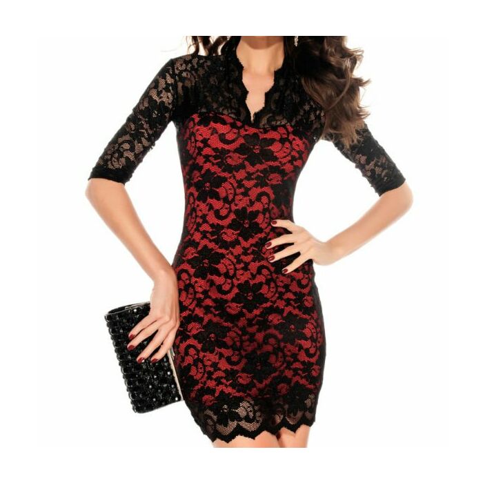 Rainha do vintage preto vestir um tamanho