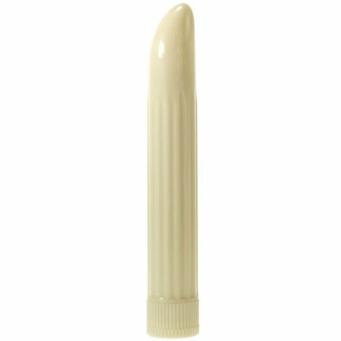 Sevencreations vibrador clasico blanco 155cm