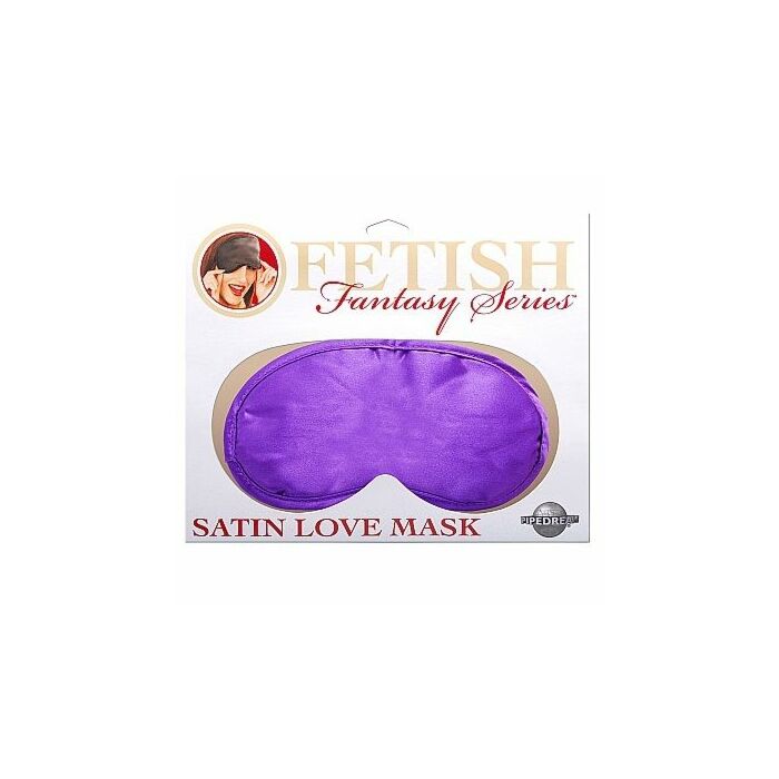 Fetish fantasy máscara de cetim roxo