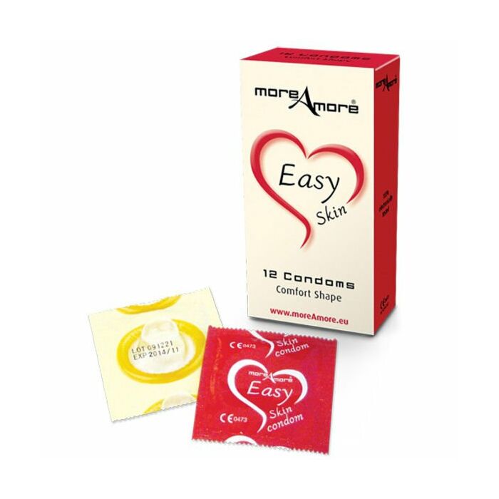 MoreAmore preservativos confortáveis ​​12 pcs