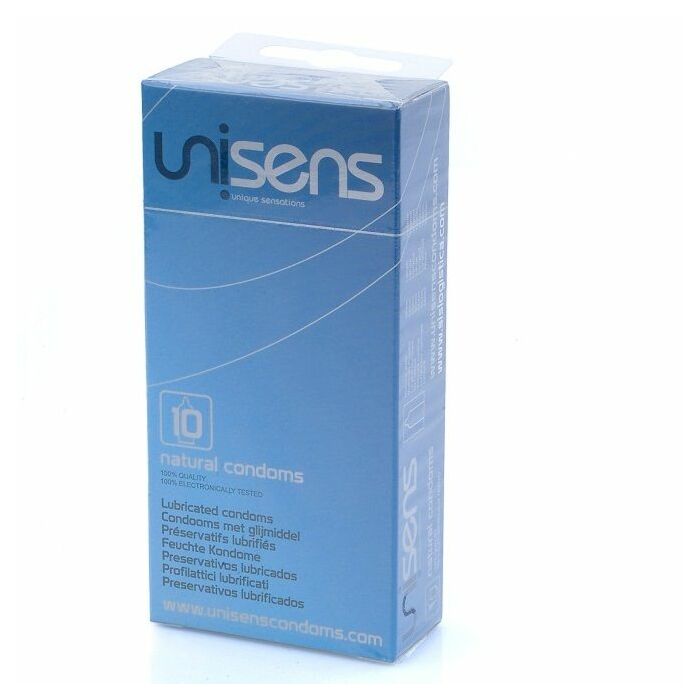 Unisens preservativos naturais 10 pcs