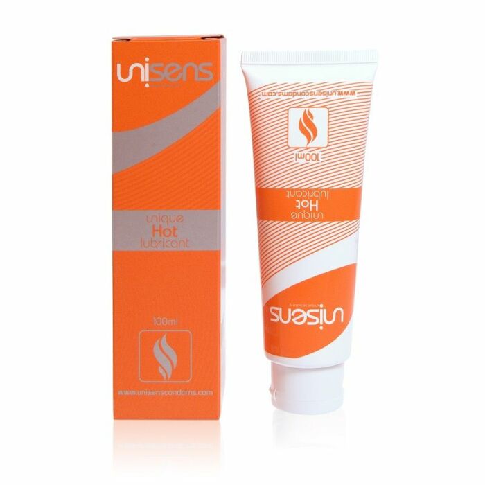 Unisens calor único lubrificante quente 100 ml