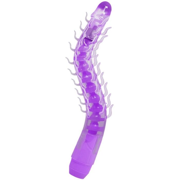 Vibrador flexível Dildo Baile - 23,5 cm roxo - Sex Shop