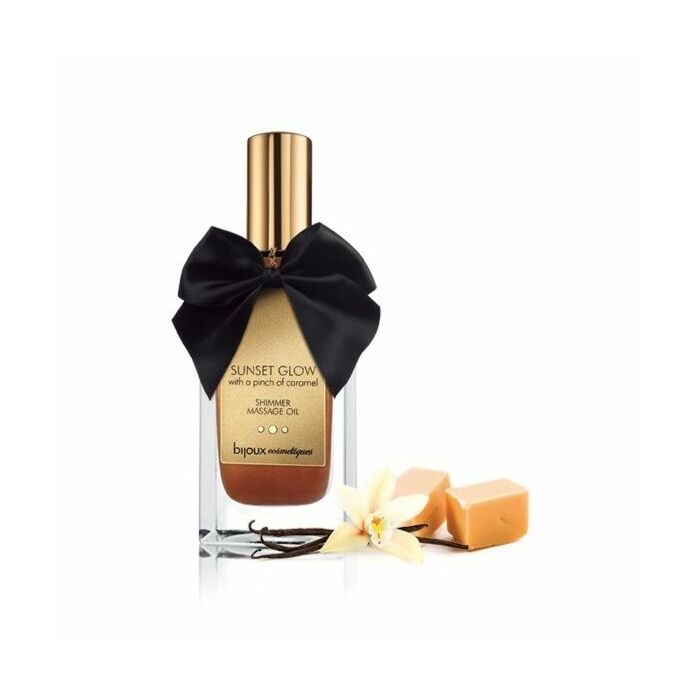 óleo de massagem comestível brilho do sol