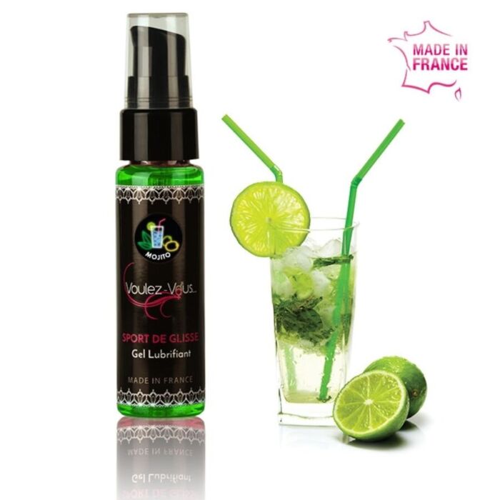 Voulez-vous - Lubrificante de Silicone Mojito 35ml - Intenso e Duradouro
