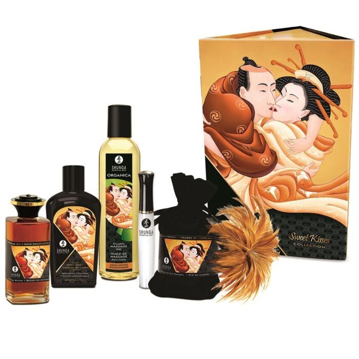 Shunga - Kit Coleção Beijos Doces - Produtos Eróticos