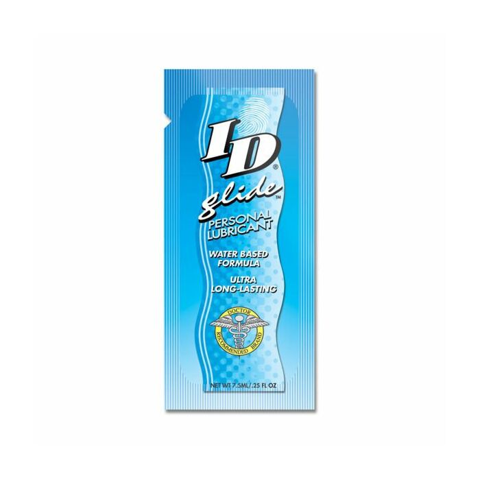 base de água ID de lubrificante 7,5 ml de dose única