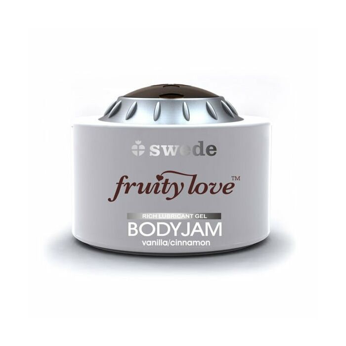 Fruity jam corpo de baunilha amor lubrificante e canela sueco