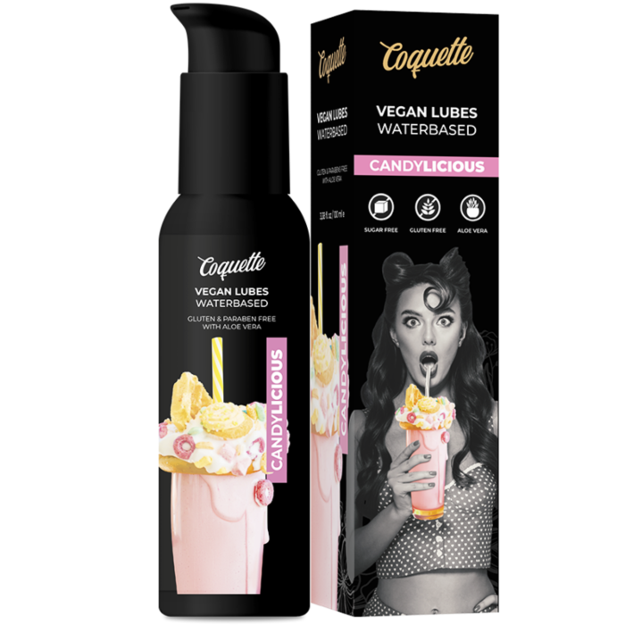 Lubrificante vegano Candylicious 100ml - Coquette Chic Desire