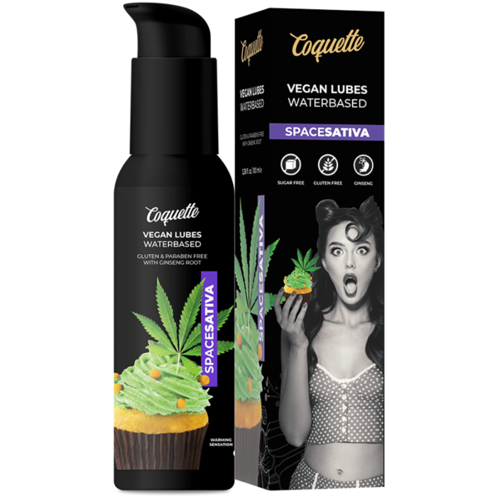 Lubrificante Vegano Space Sativa 100ml - Coquette Chic Desire