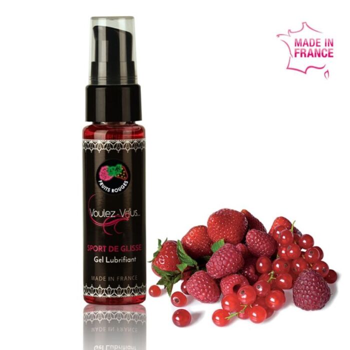 Quer Gel Lubrificante Frutas Vermelhas 35ml - Sex Shop
