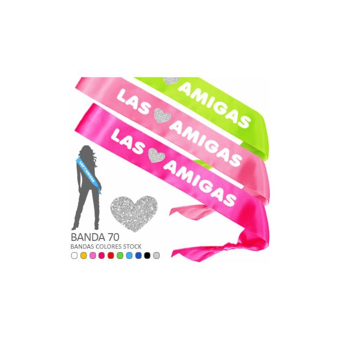 Amigas Banda Coração Honorária - Banda 70 | Produtos Eróticos