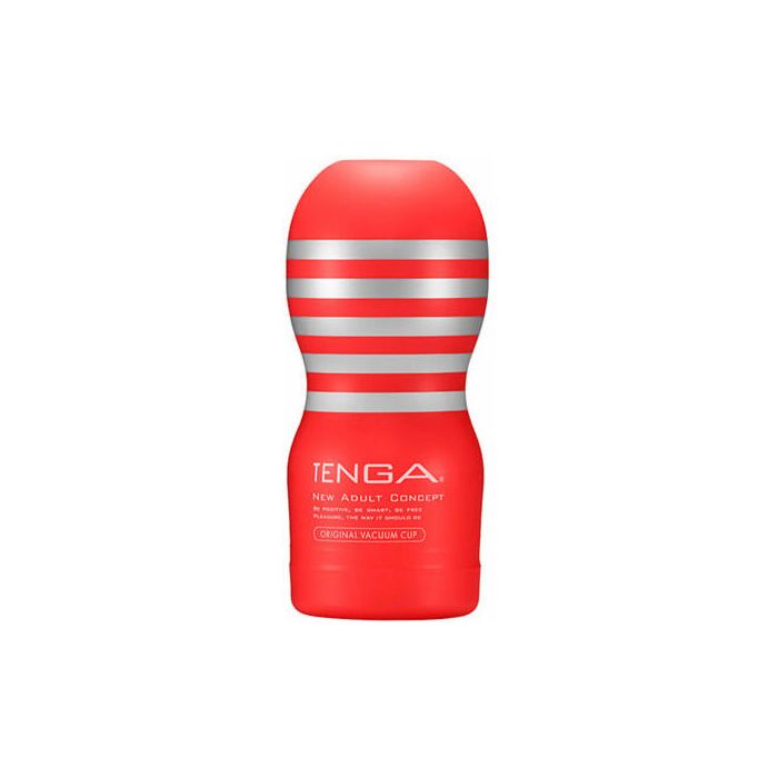 Masturbador masculino inovador com sucção intensa - Tenga Original Vacuum Cup